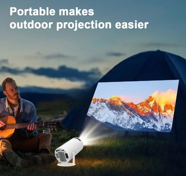 Portable Mini Projector 4K Wi Fi Android